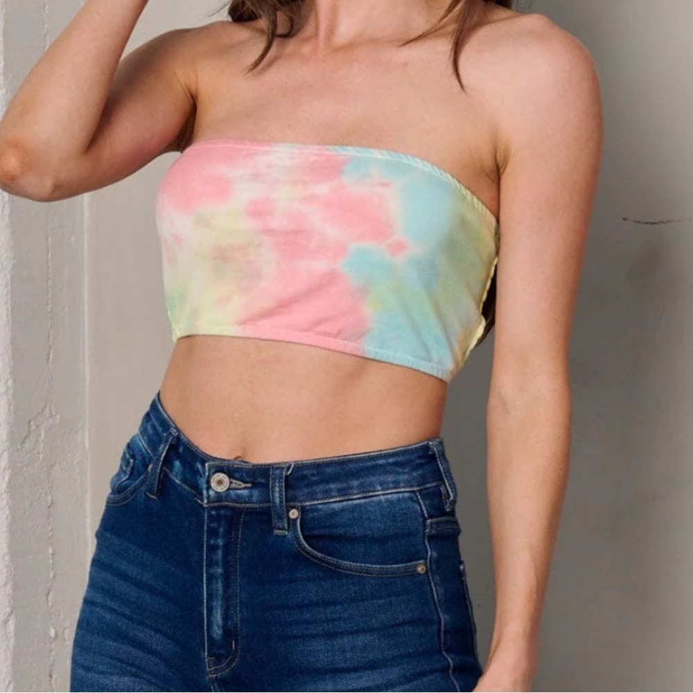 Tie-Dye Tube Top